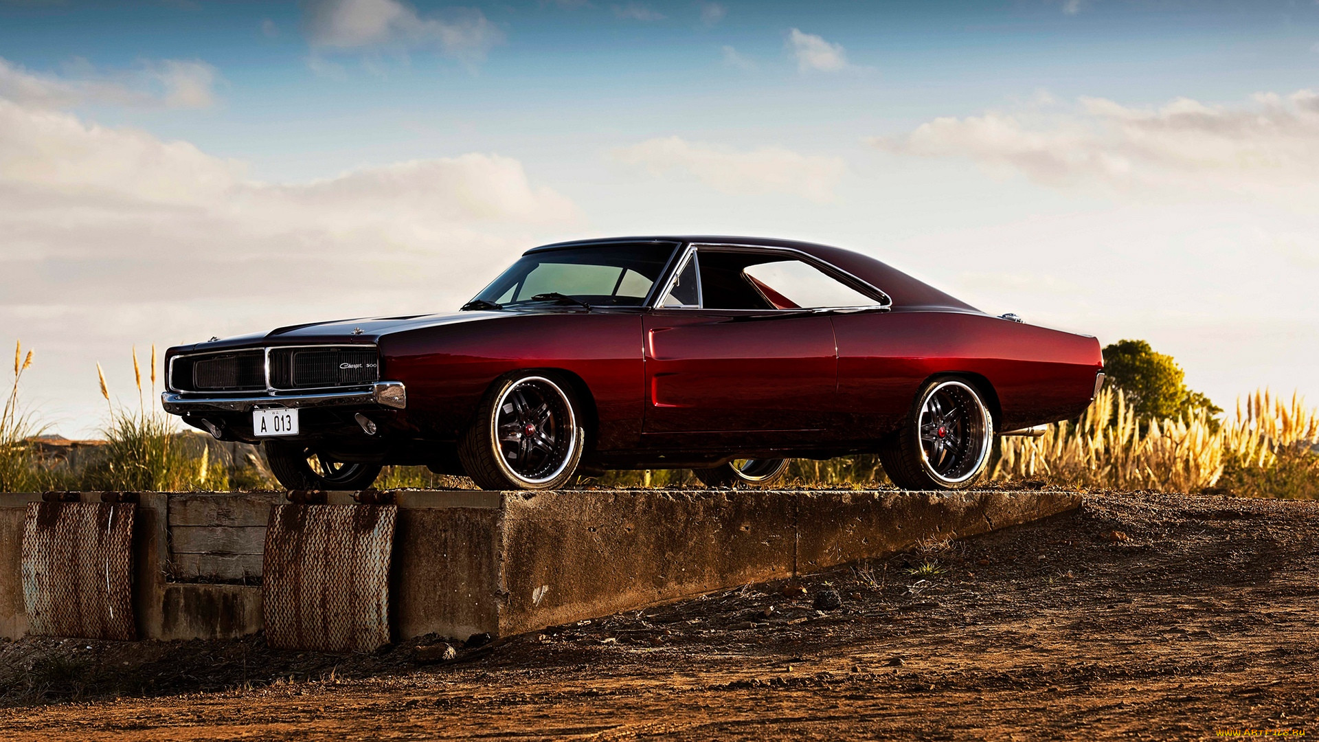 Обои Автомобили Dodge, обои для рабочего стола, фотографии автомобили,  dodge, 1969, charger Обои для рабочего стола, скачать обои картинки заставки  на рабочий стол.